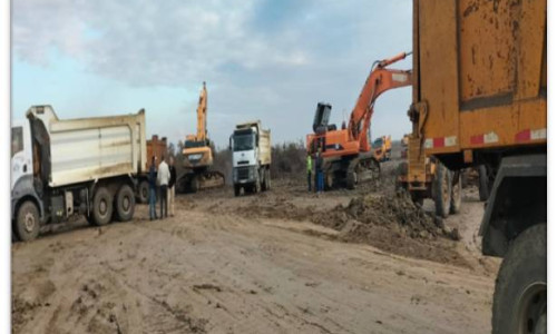 Dévasement du barrage Merdjet Sidi Abed