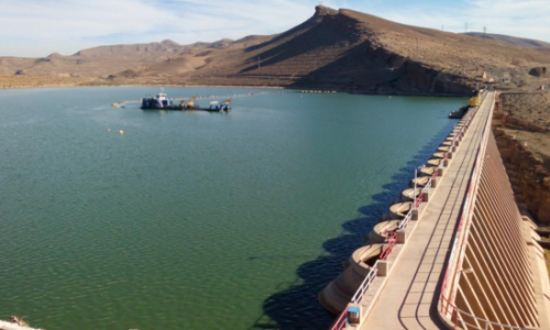Dévasement et Dégagement de la Vidange de Fond  du Barrage K’sob