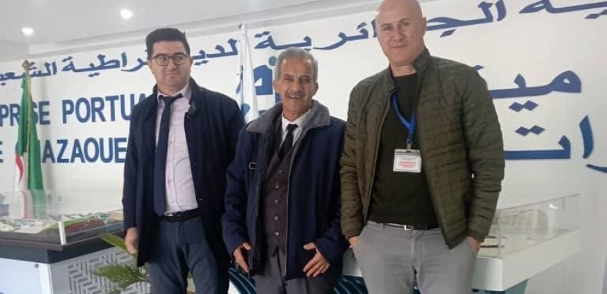 Visite du Directeur Général de l'ALDIPH au Port de Ghazaouet, Wilaya de Tlemcen