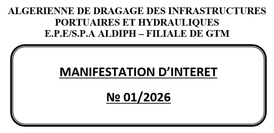 AVIS DE MANIFESTATION D’INTÉRÊT N°01/2026